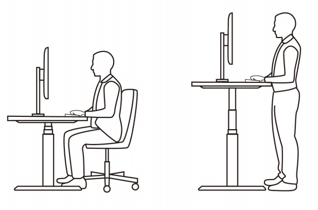 BALLOON Height-Adjustable Desk Series gallery image 14