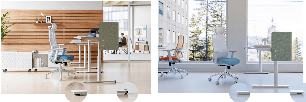 BALLOON Height-Adjustable Desk Series gallery image 16