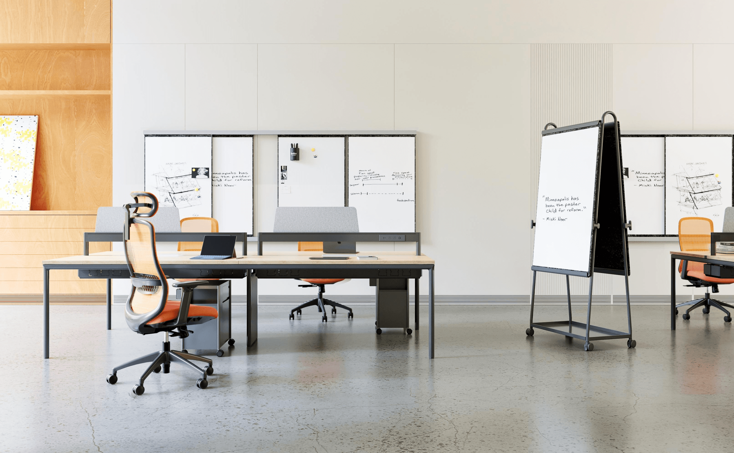 Whiteboard Series | CeramicSteel Collaborative Whiteboard System gallery image 8