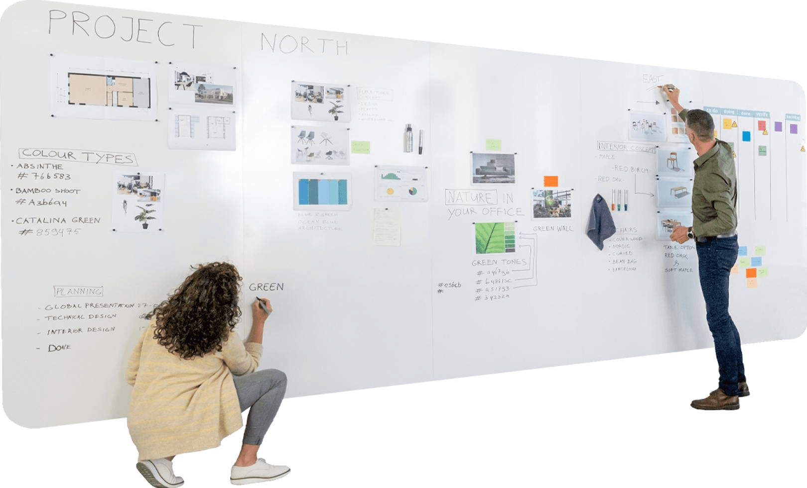 Whiteboard Series | CeramicSteel Collaborative Whiteboard System