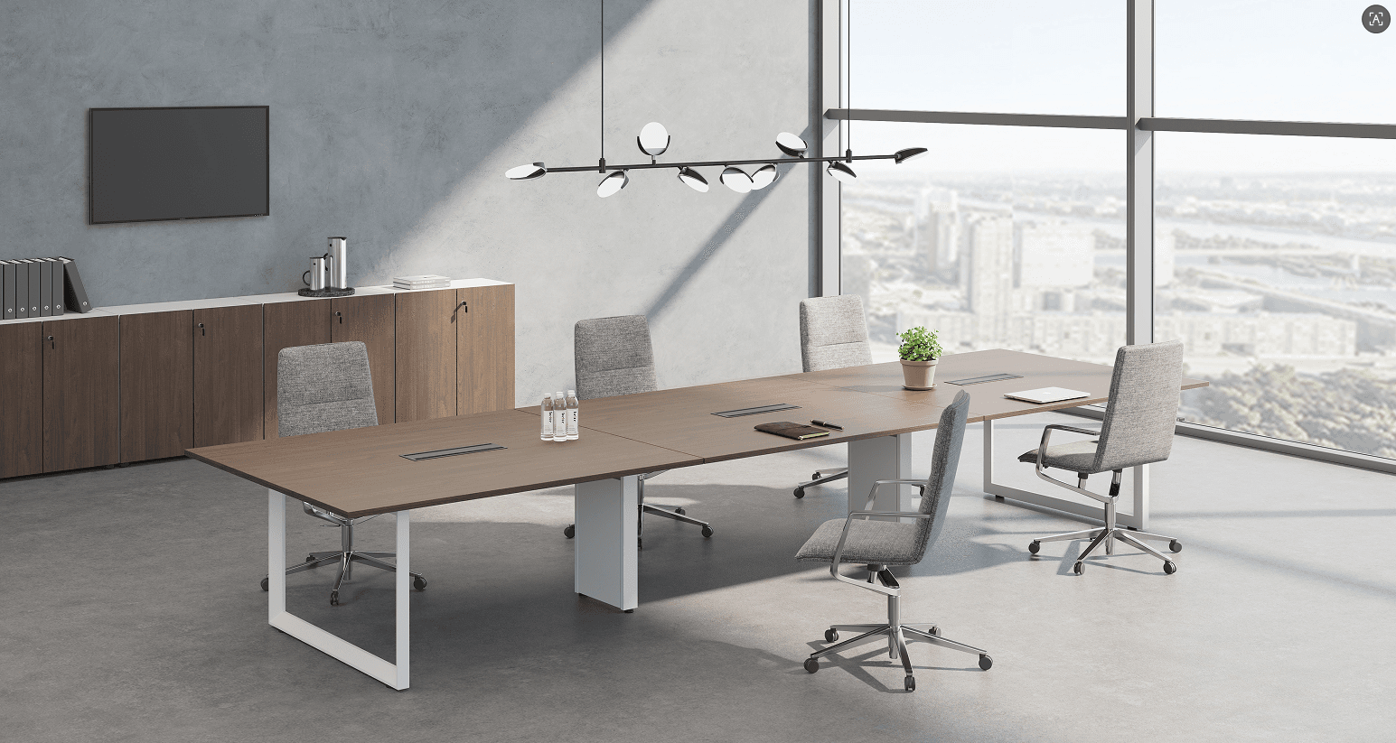 Steel-and-Wood Desk  Series gallery image 6