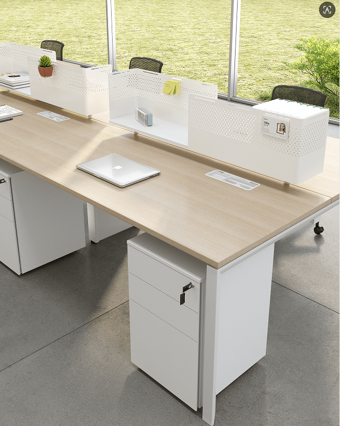 Steel-and-Wood Desk  Series gallery image 7
