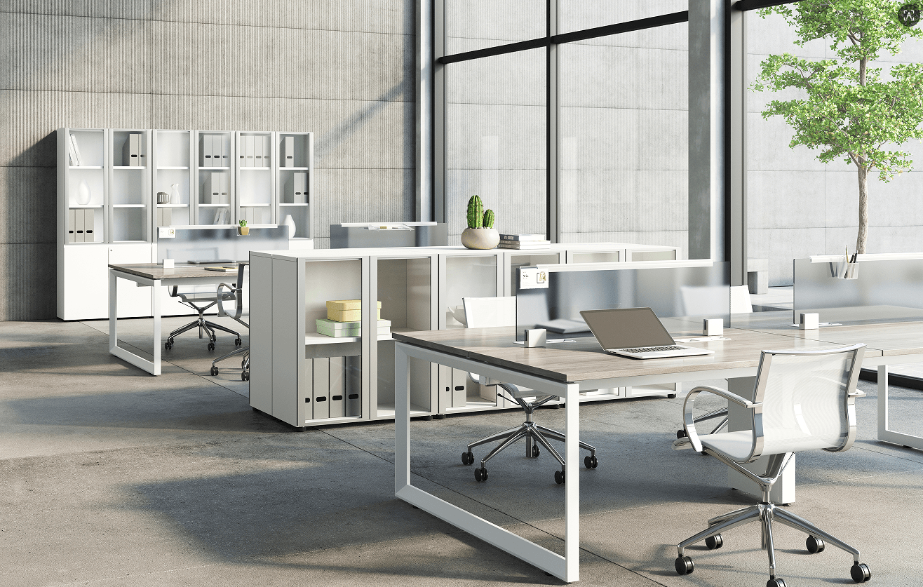 Steel-and-Wood Desk  Series gallery image 5