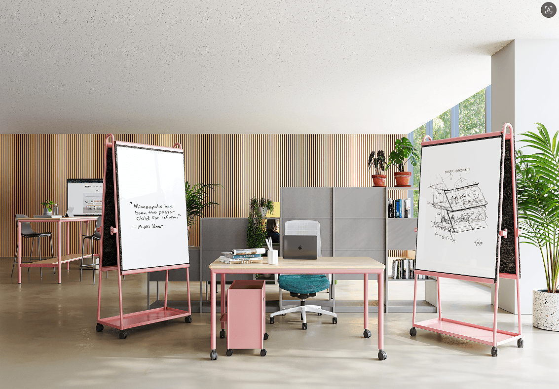 Steel-and-Wood Desk  Series gallery image 16