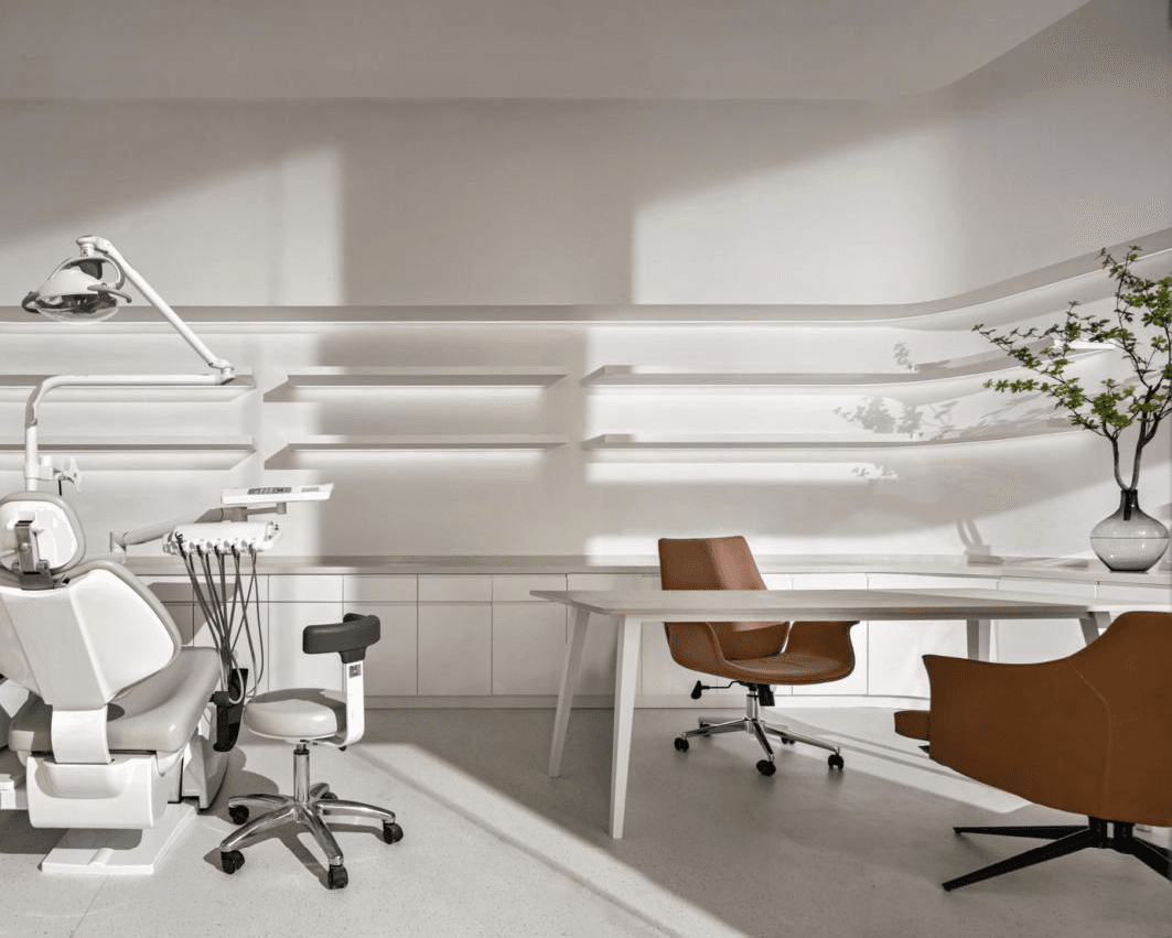 Powder-coated bar counter gallery image 10